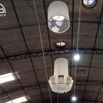 Ventilação Diluidora para Indústria de Plástico